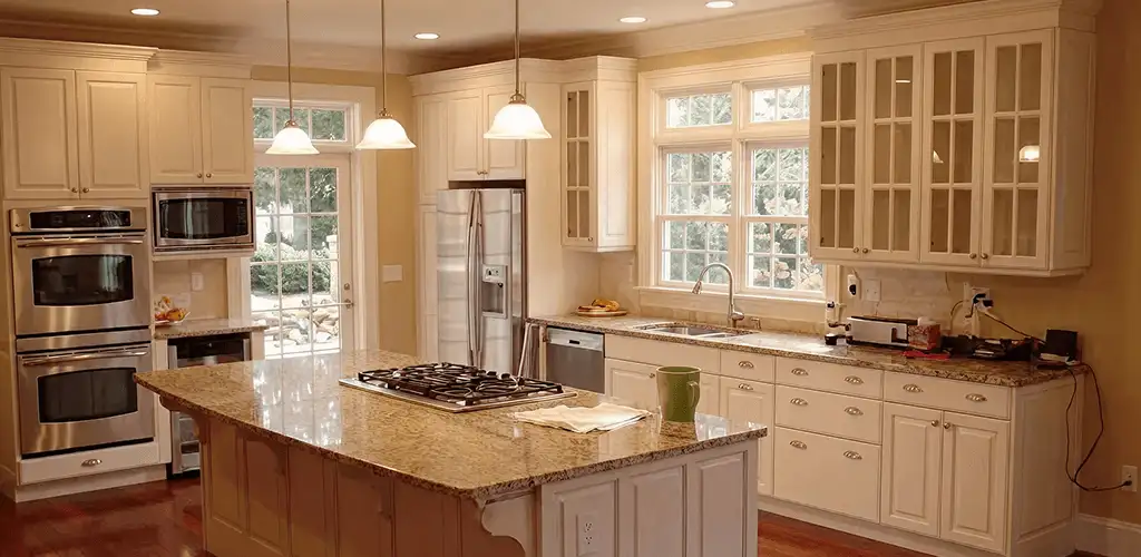 Custom cabinet door installation and kitchen upgrade in Atlanta, GA